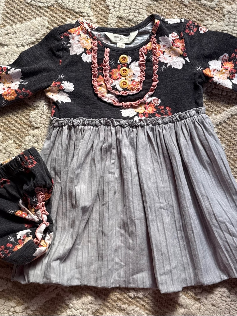 Girls Floral Matilda Jane Long Sleeve Dress